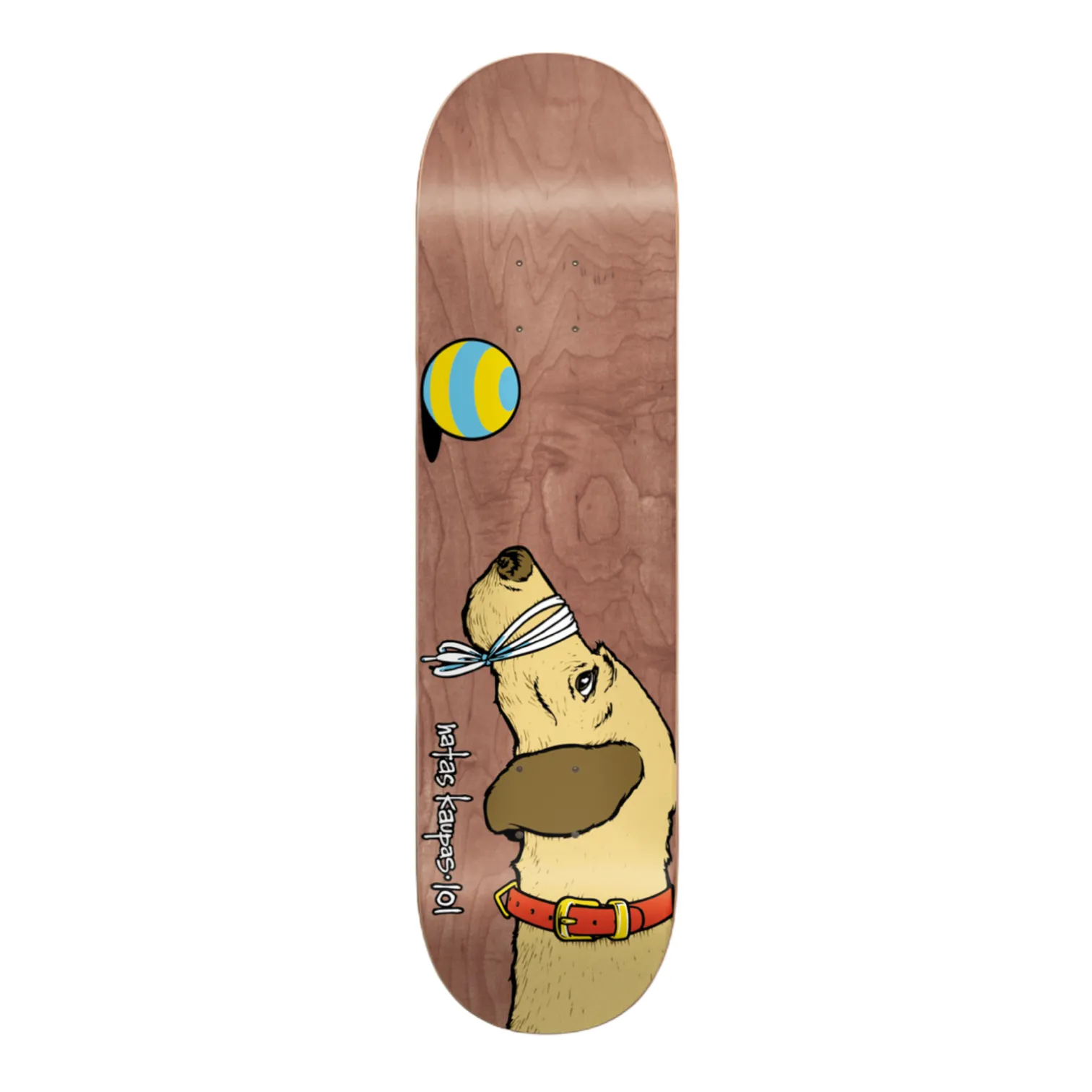 101 Natas Kaupas Dog Deck 8.25" HT Assorted Stains