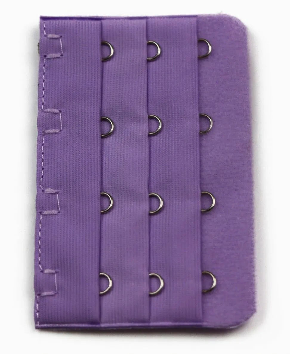 15 X Bra Extender Coloured Clip Hook Extenders Assorted Hooks And Colours