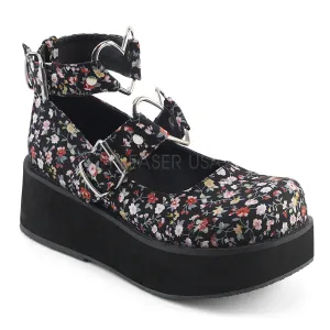 2 Inch Platform SPRITE-02 Floral Fabric