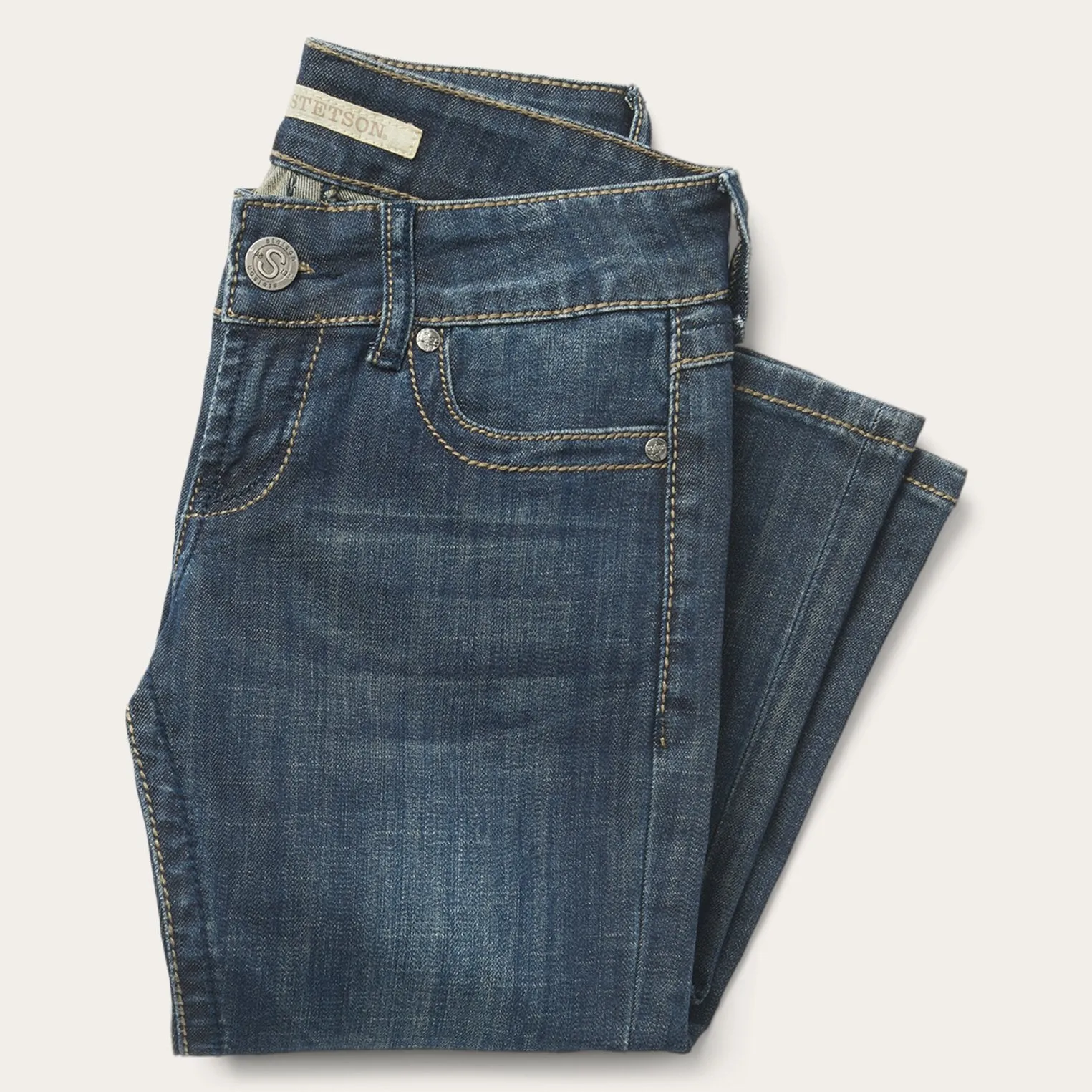 818 Bootcut Jean With "S" Back Pocket