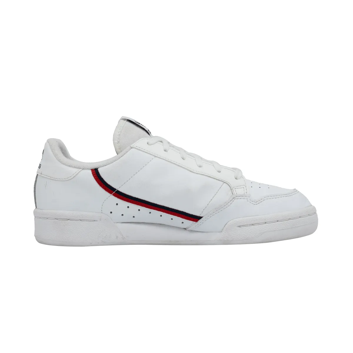 Adidas Continental 80 Low-Top Sneakers Leather White Colour For Women