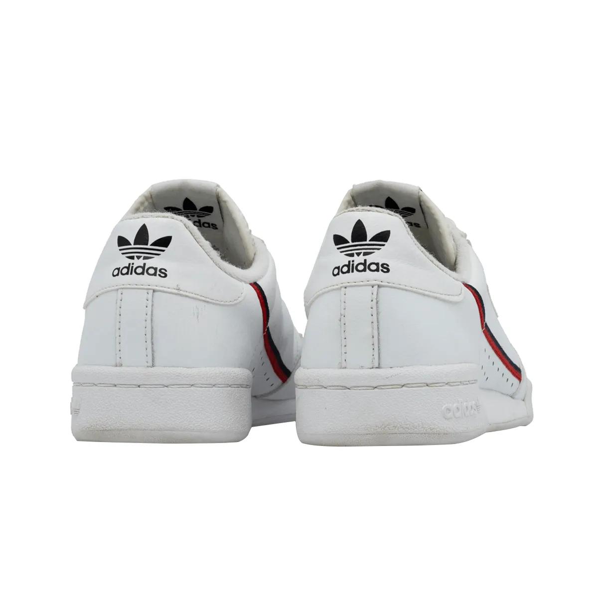 Adidas Continental 80 Low-Top Sneakers Leather White Colour For Women