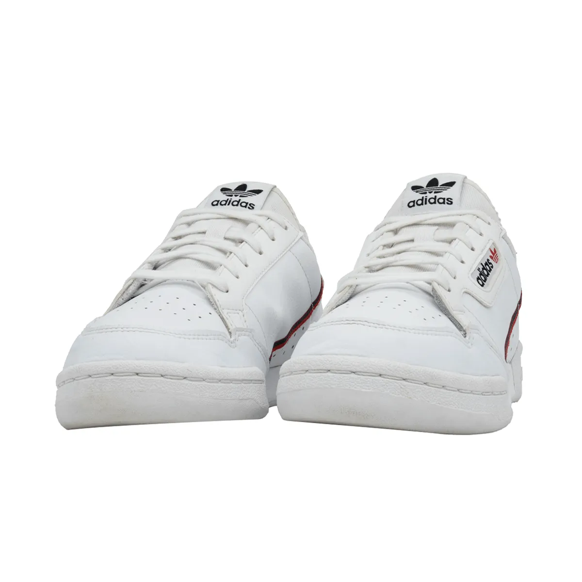 Adidas Continental 80 Low-Top Sneakers Leather White Colour For Women