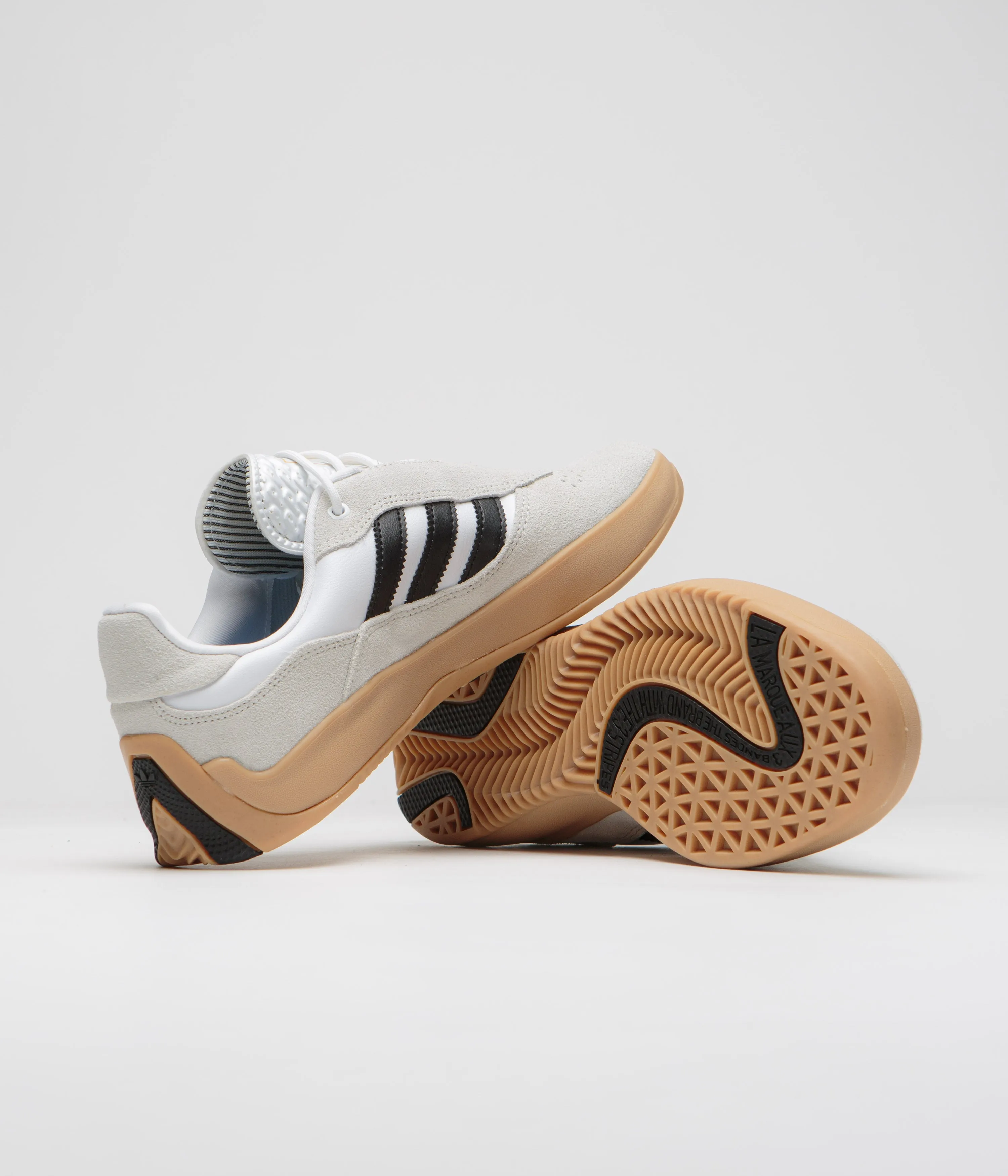 Adidas Puig Shoes - Crystal White / Core Black / Gum