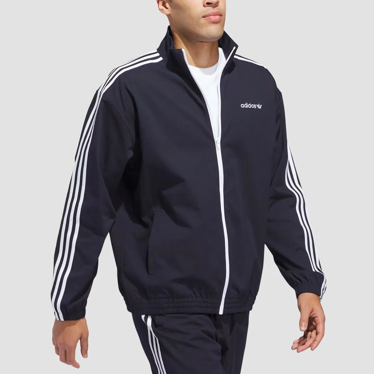 adidas Skateboarding Classic Anorak Jacket Black