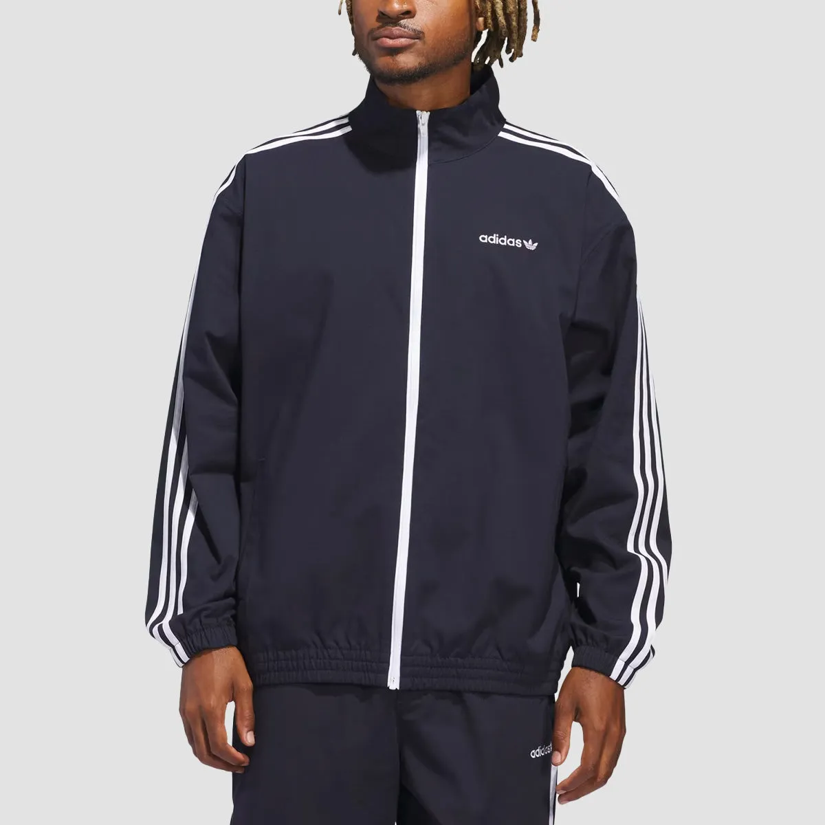 adidas Skateboarding Classic Anorak Jacket Black