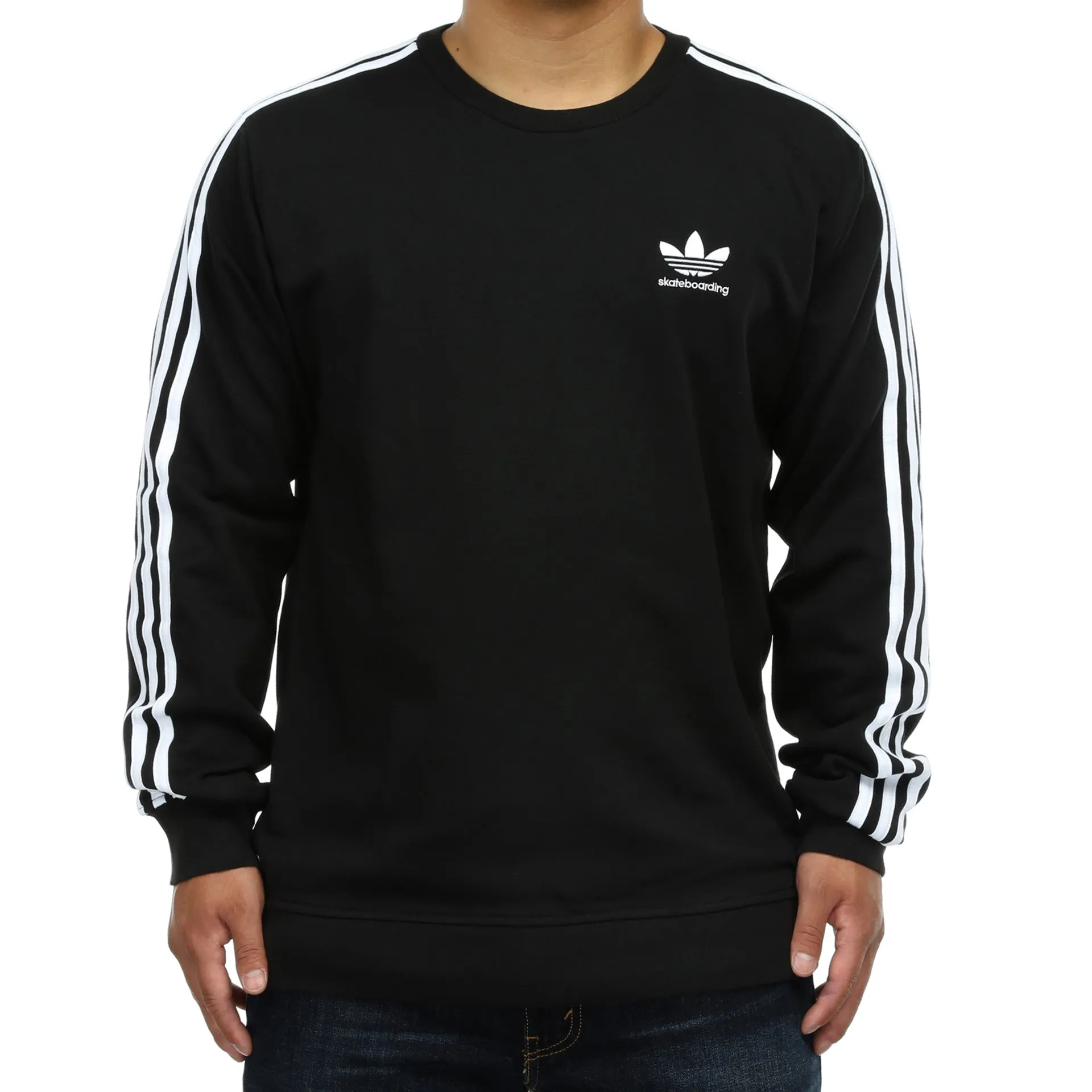 Adidas Skateboarding Clima 2.0 Crew - Black