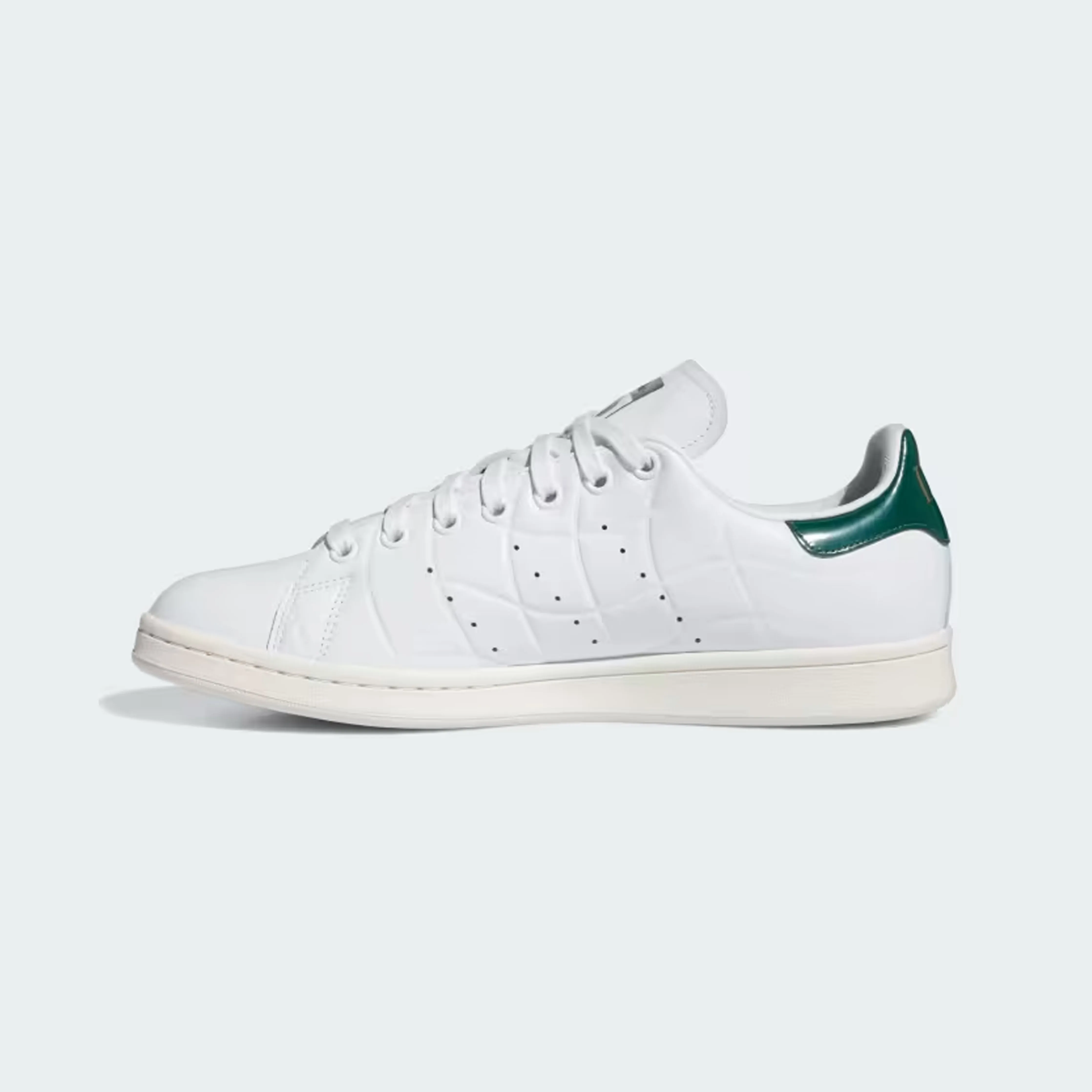 Adidas Skateboarding X Dime Stan Smith Skate Shoes - Cloud White / Collegiate Green / Green Oxide