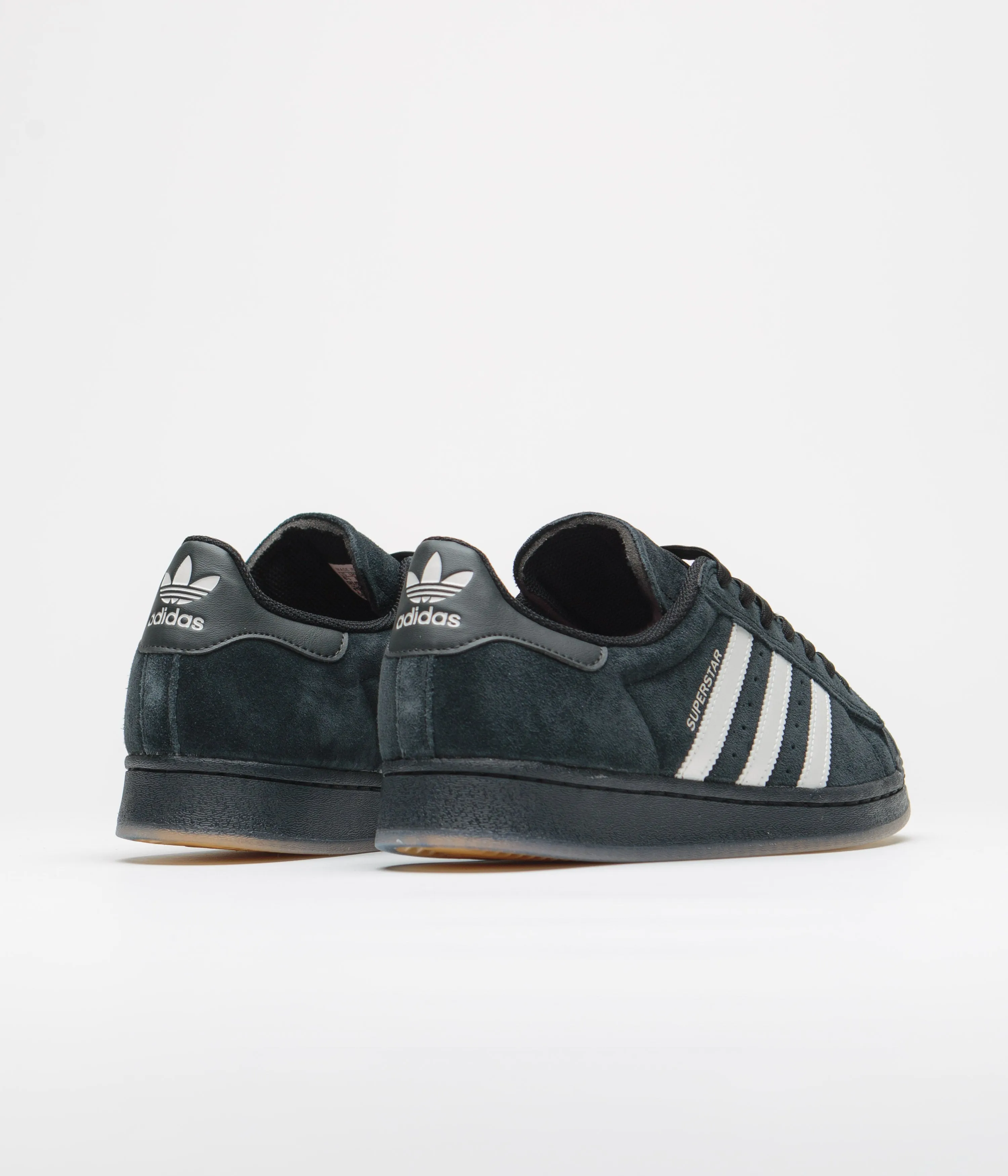 Adidas Superstar ADV Shoes - Core Black / Zero Metallic / Spark