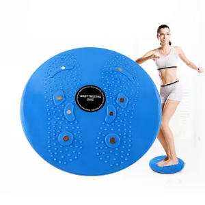 Aerobic Exercise Fitness Magnet Wriggling Waist Disk Twist Board, Size: 25*3cm(Blue)