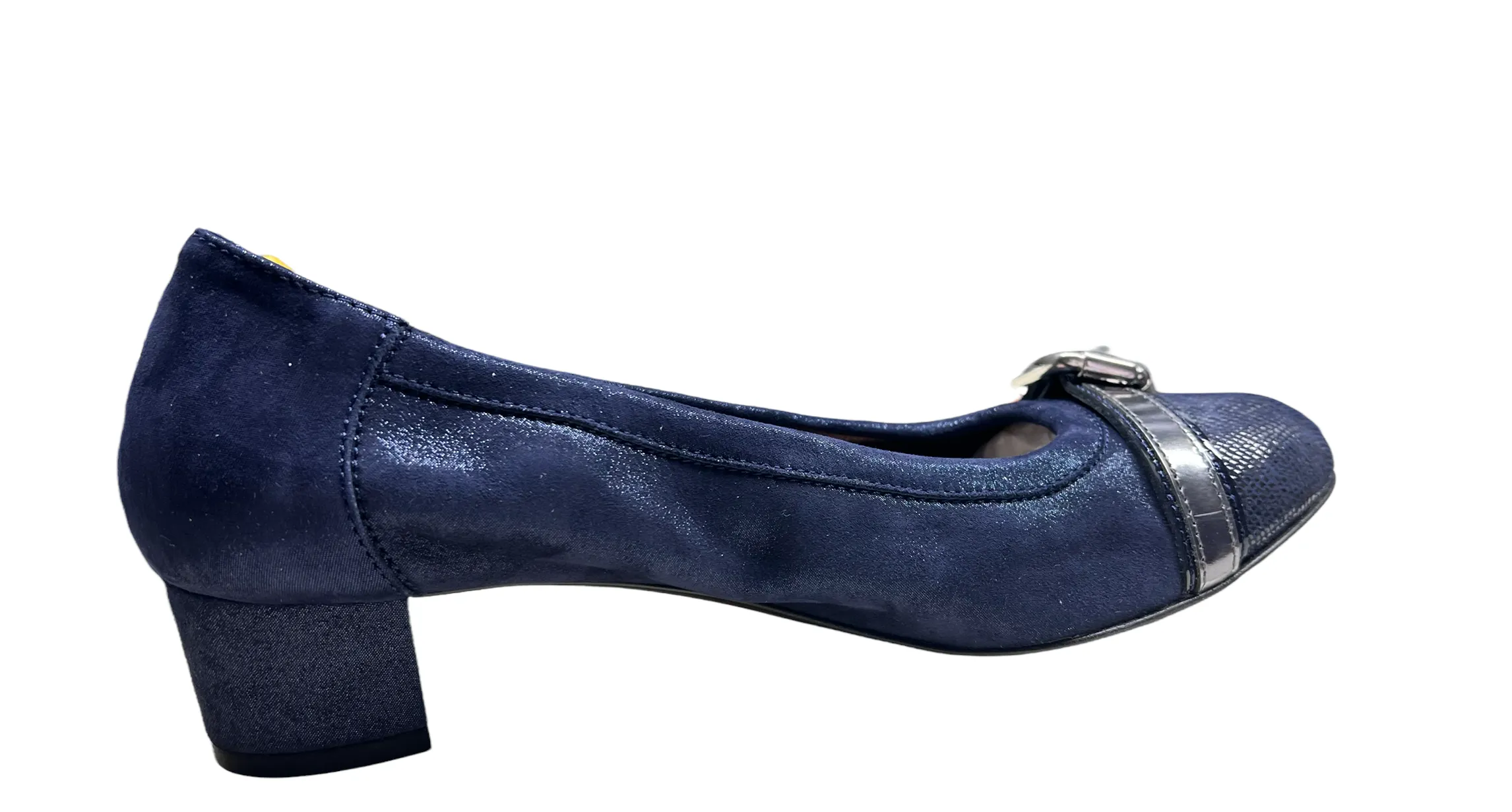 AGL - ATTILIO GIUSTI LEOMBRUNI - CAPTOE NAVY LEATHER PUMPS **FREE SHIPPING**