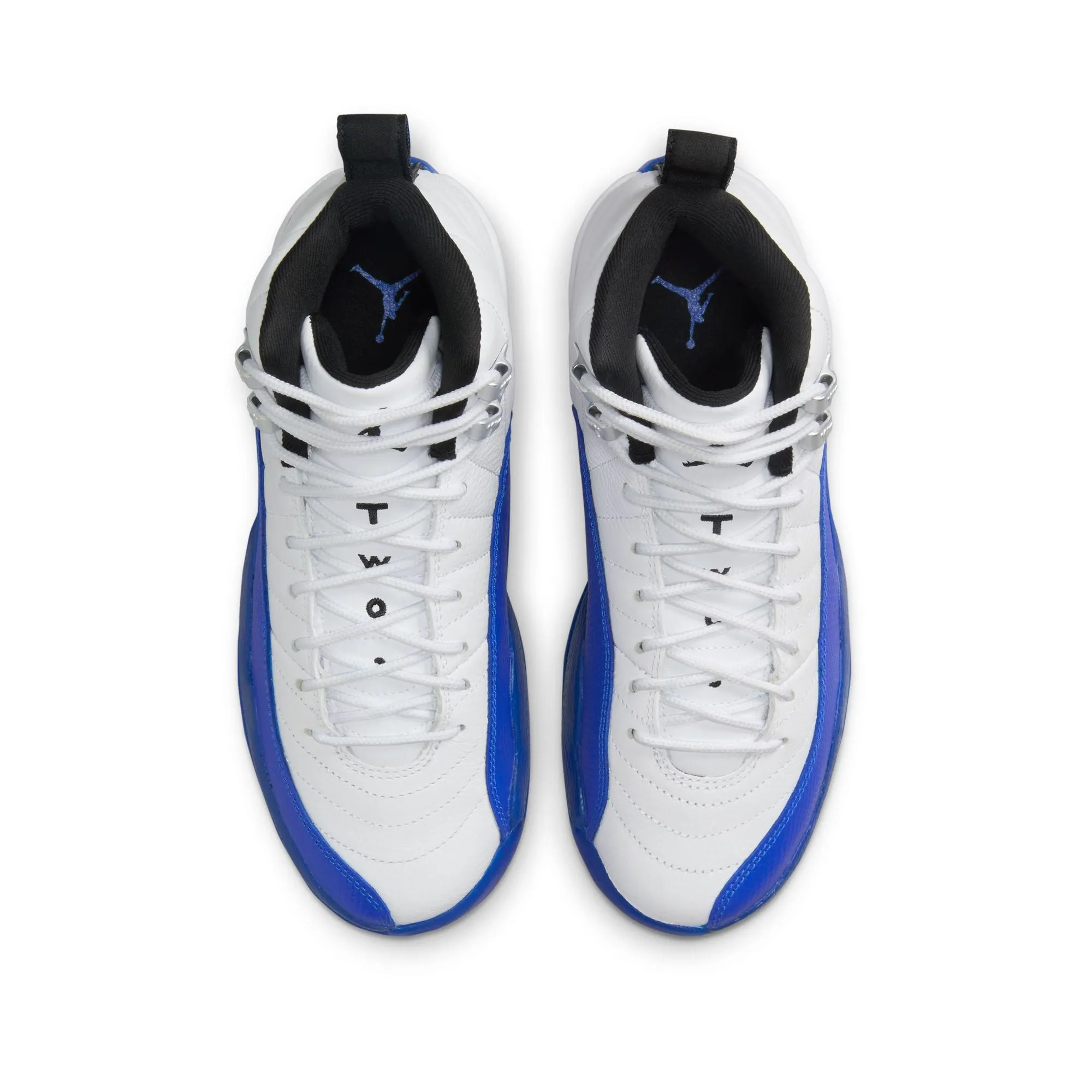 Air Jordan 12 Retro GS (White/Black/Game Royal)