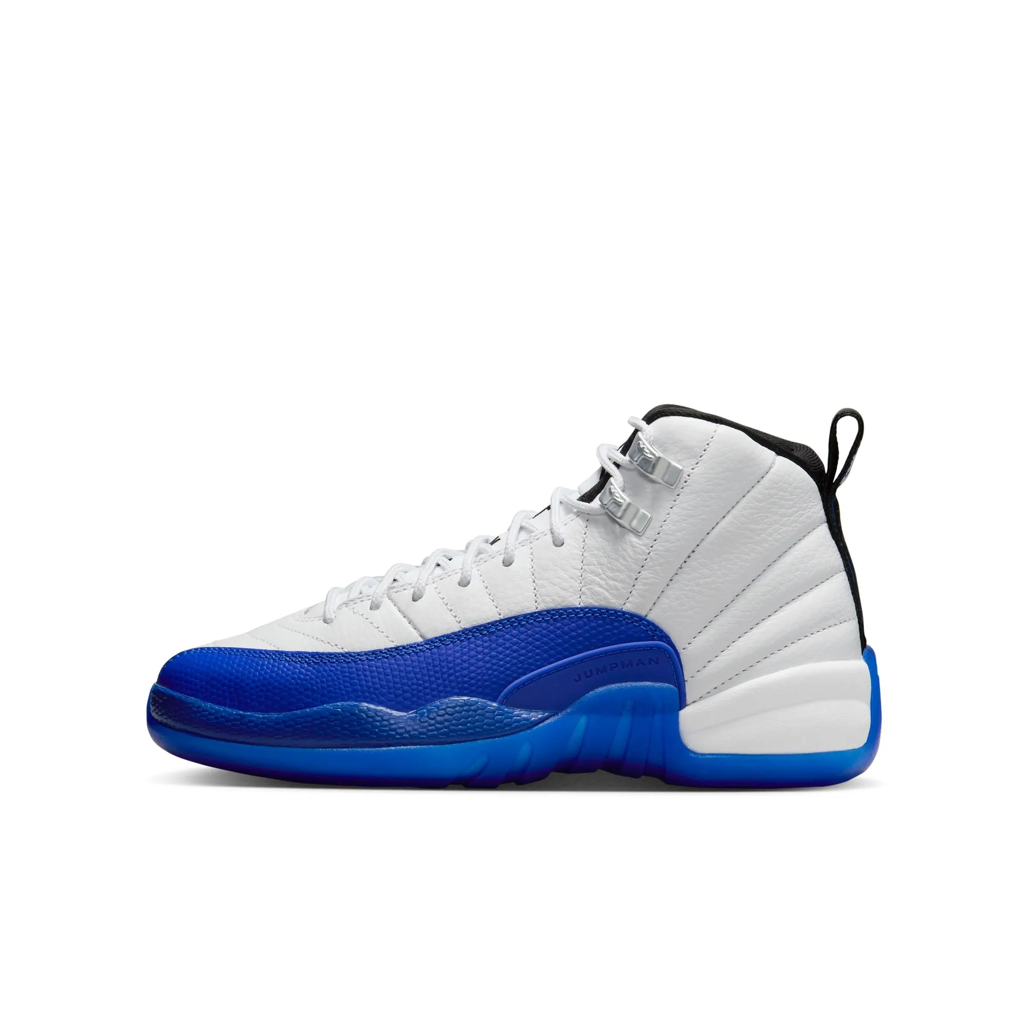 Air Jordan 12 Retro GS (White/Black/Game Royal)