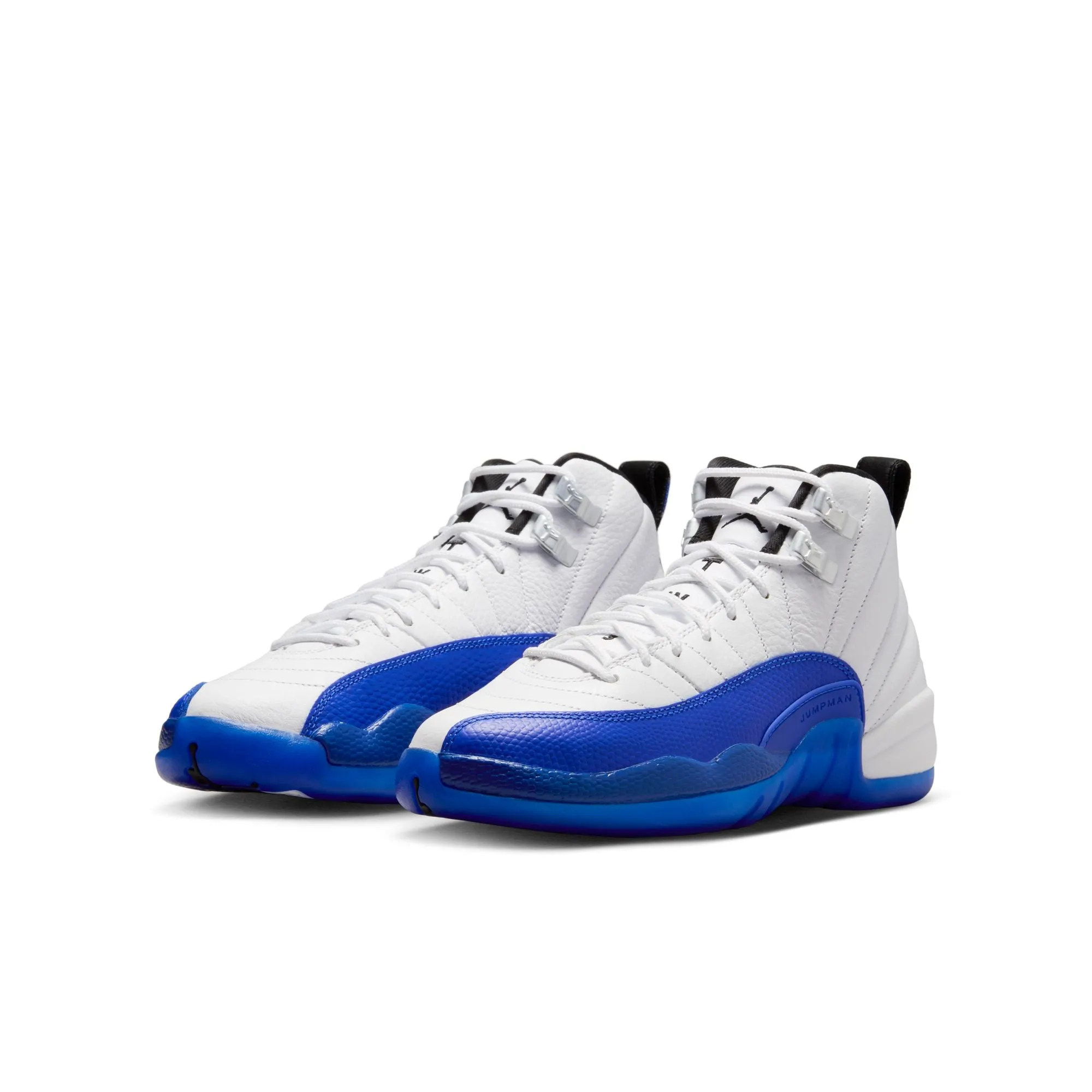 Air Jordan 12 Retro GS (White/Black/Game Royal)