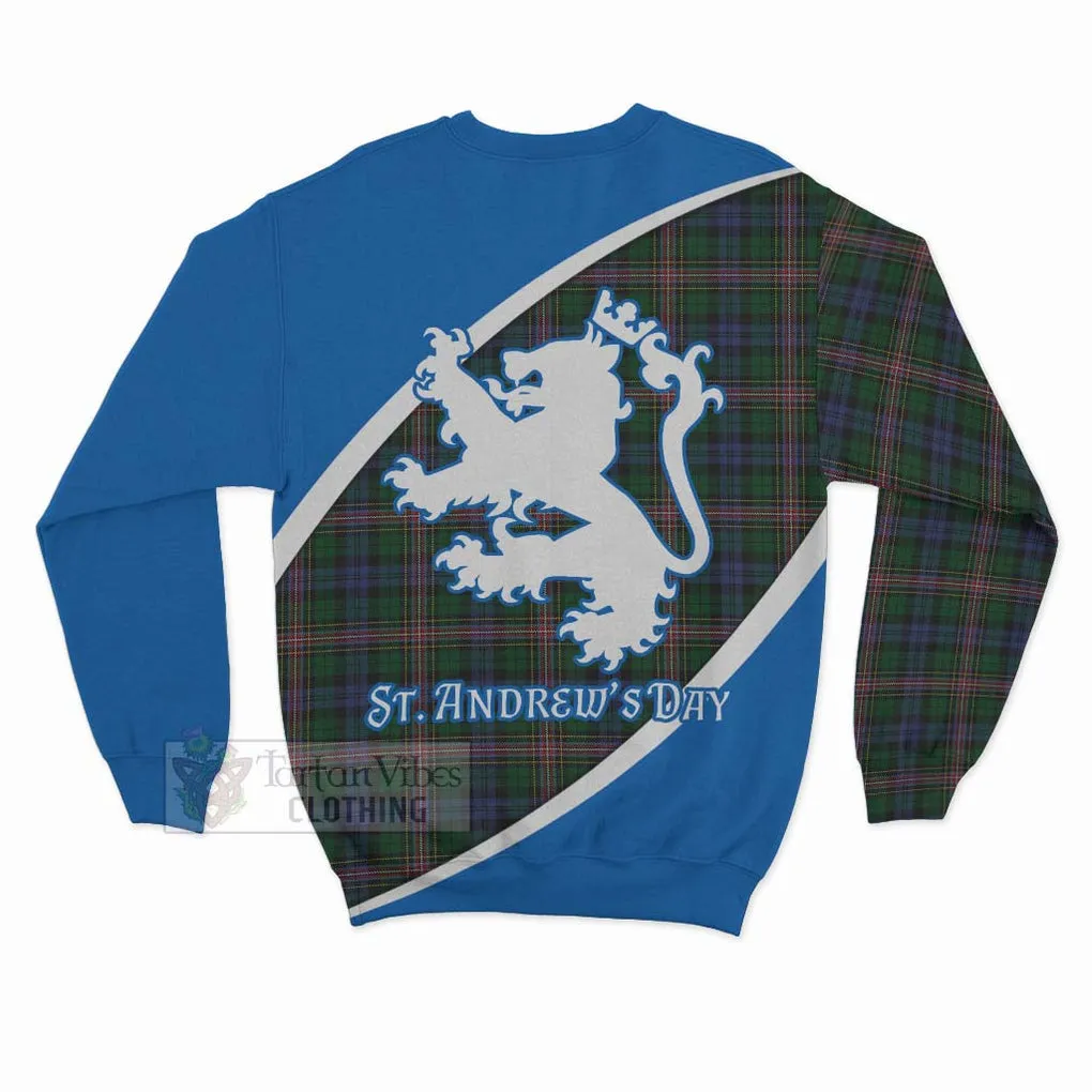 Allison Family Crest Tartan Sweatshirt Celebrate Saint Andrew's Day in Style