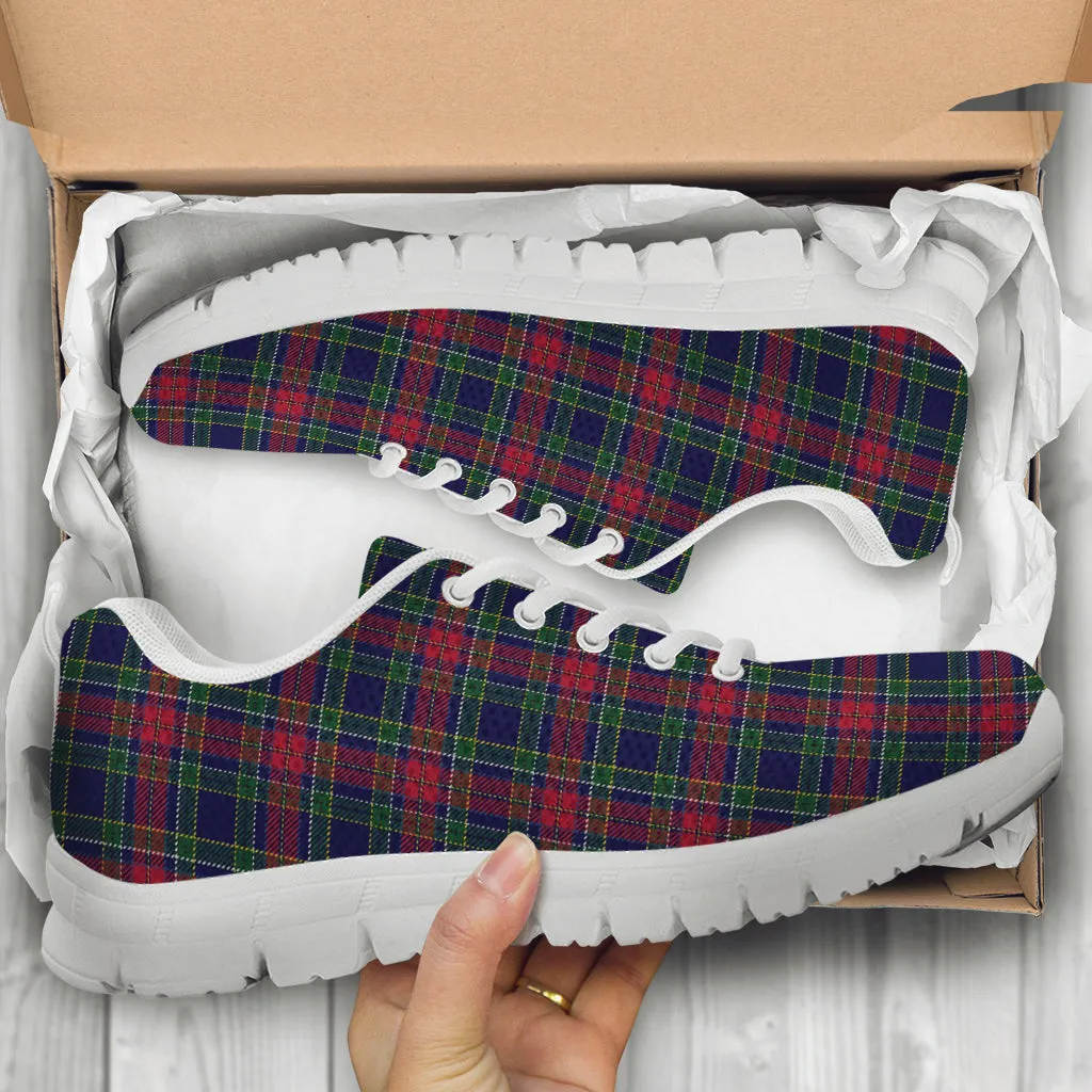 Allison Red Tartan Sneakers