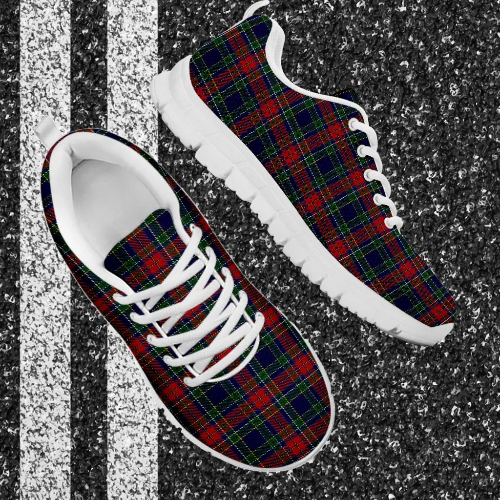 Allison Red Tartan Sneakers