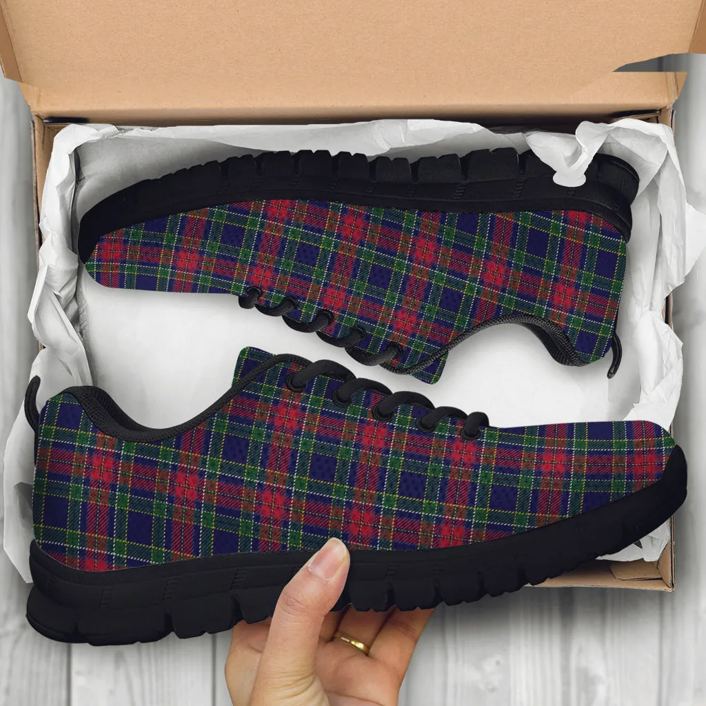 Allison Red Tartan Sneakers