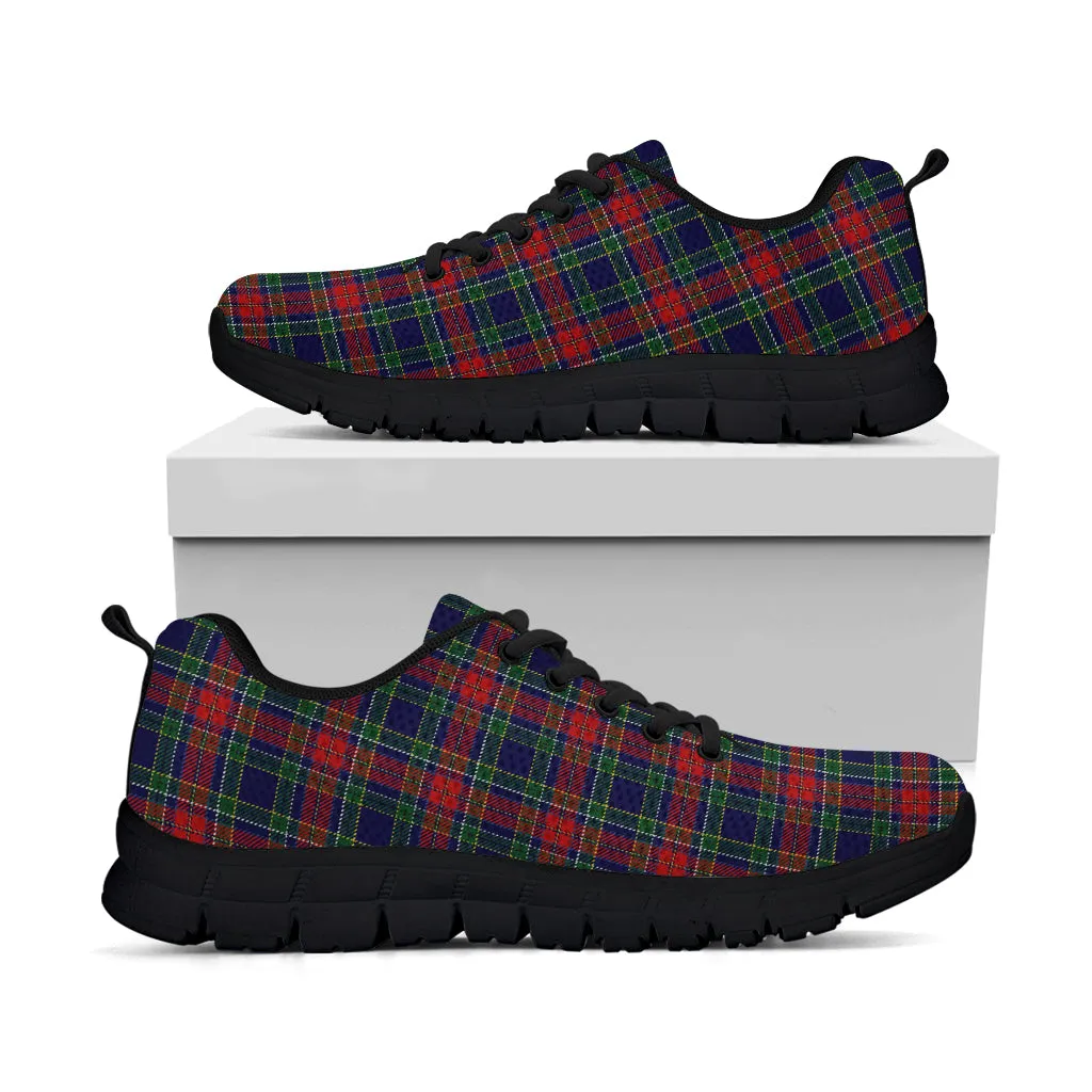 Allison Red Tartan Sneakers