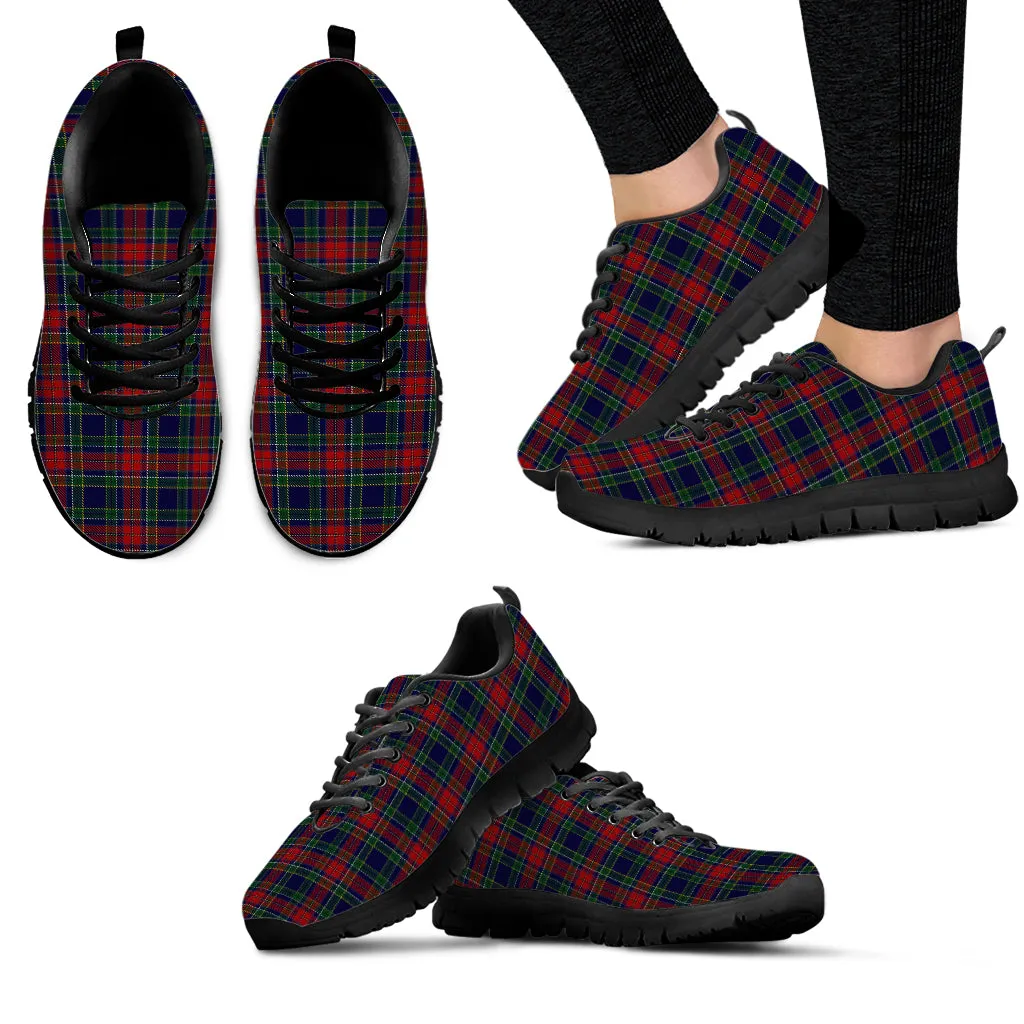 Allison Red Tartan Sneakers