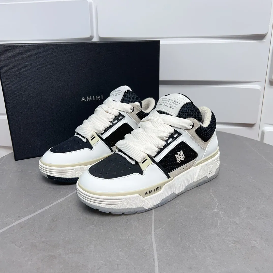 AMR MA-1 Black and White Sneakers-052