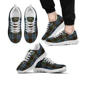 Anderson Tartan Sneakers with Family Crest