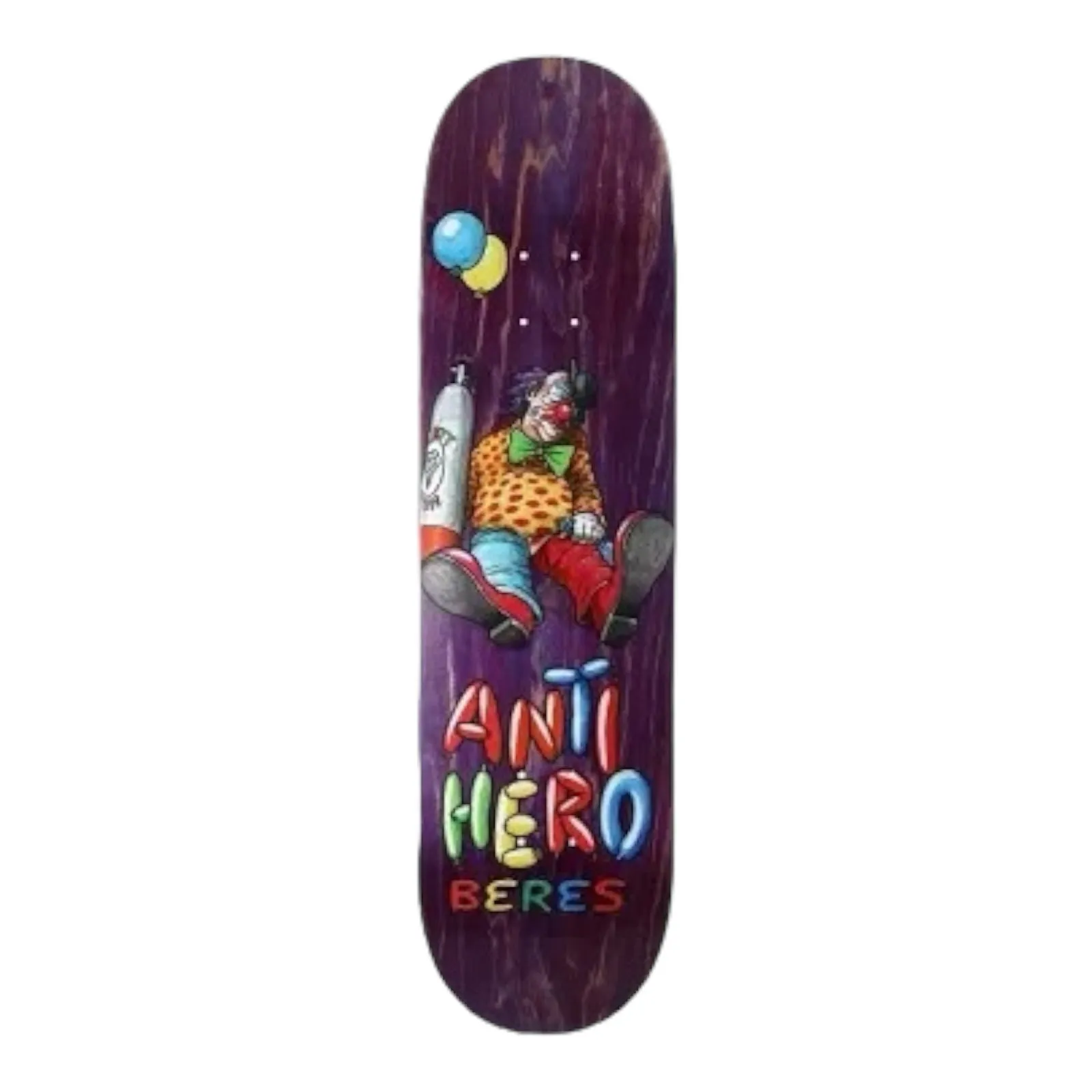 ANTI-HERO RANEY BOZOS 8.25" ASSORTED STAIN SKATEBOARD DECK