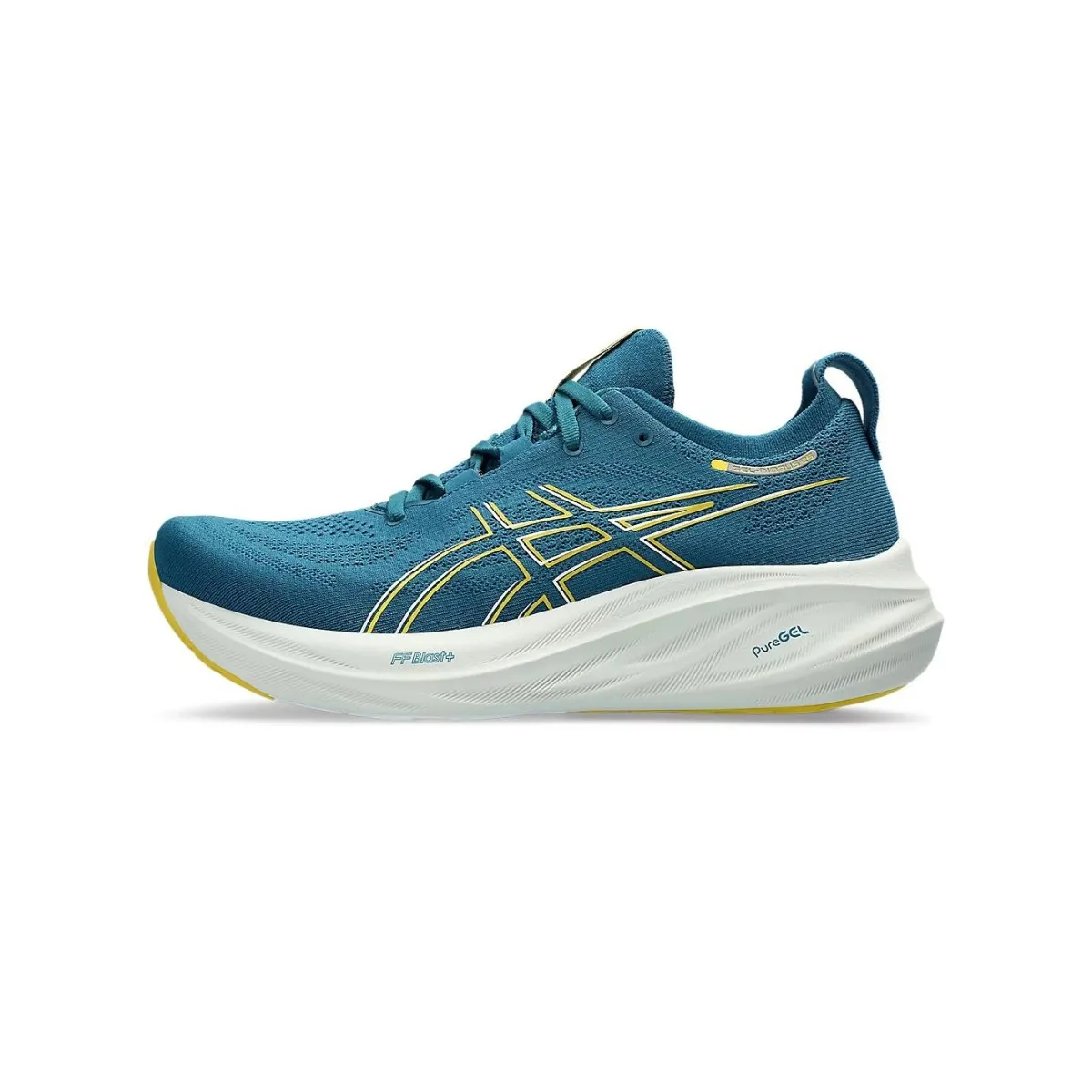 Asics Gel Nimbus 26 Green Yellow Shoes SS24