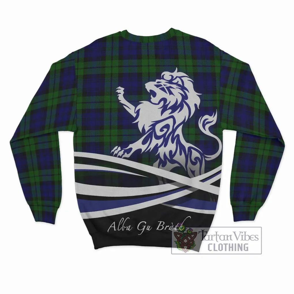 Bannatyne Tartan Sweatshirt with Alba Gu Brath Regal Lion Emblem