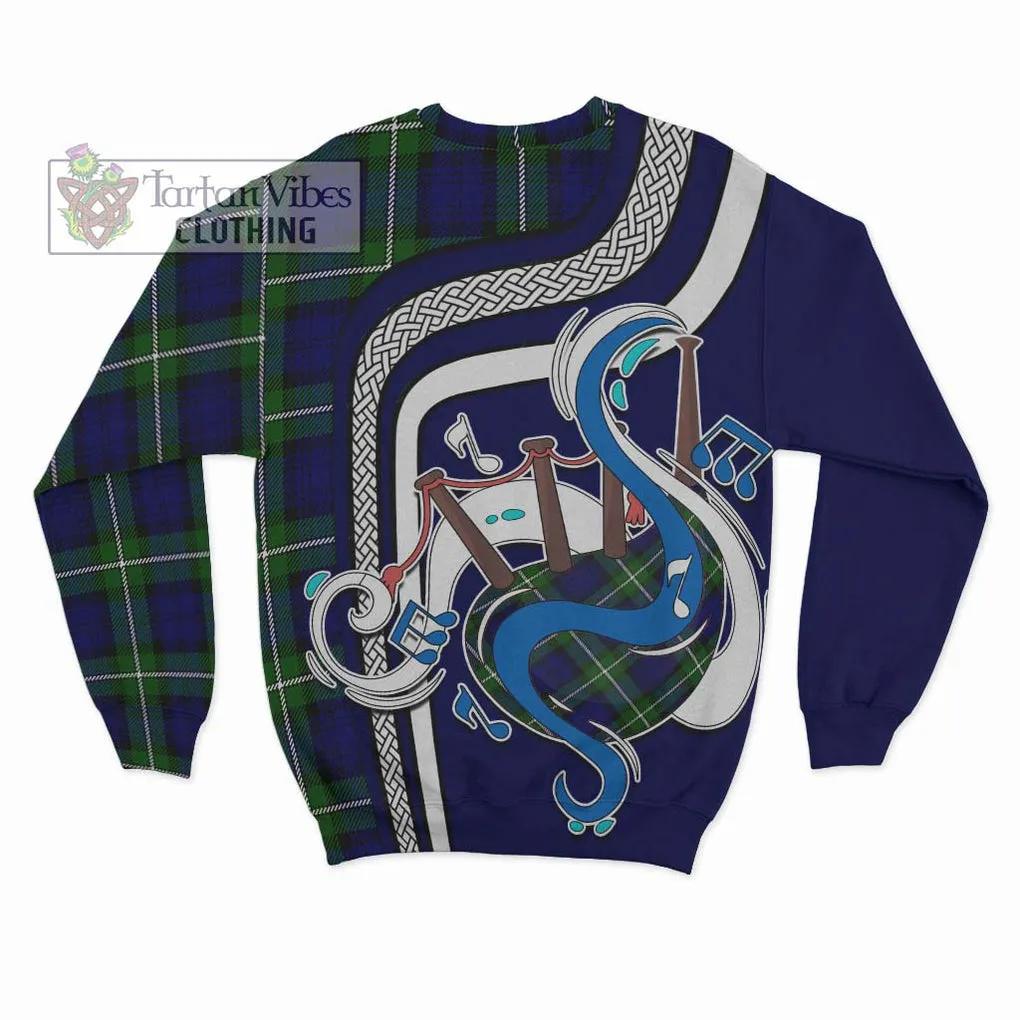 Bannerman Tartan Sweatshirt with Epic Bagpipe Style