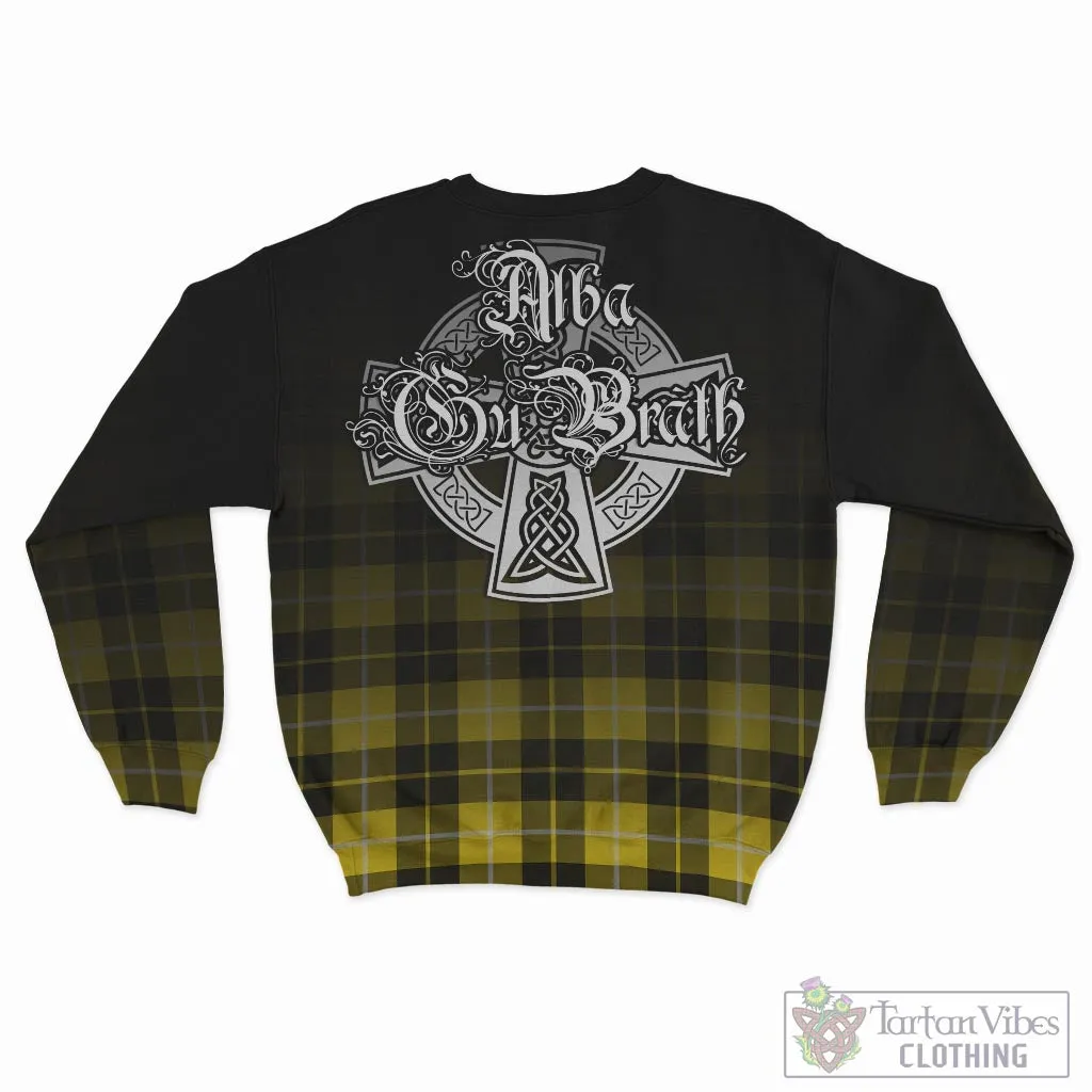 Barclay Dress Modern Tartan Sweatshirt Featuring Alba Gu Brath Family Crest Celtic Inspired