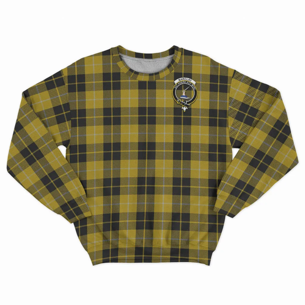 Barclay Dress Tartan Sweatshirt with Family Crest