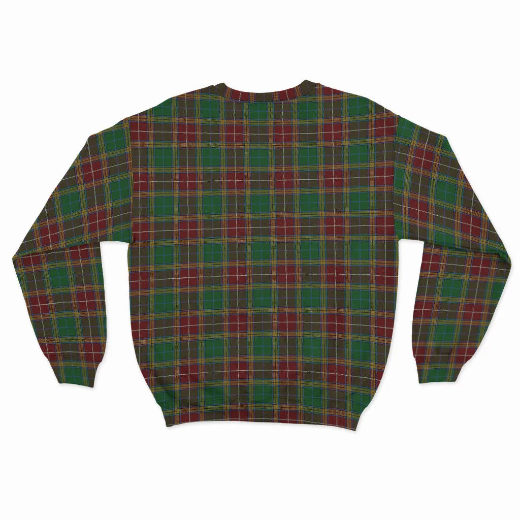 Baxter Tartan Sweatshirt with Family Crest