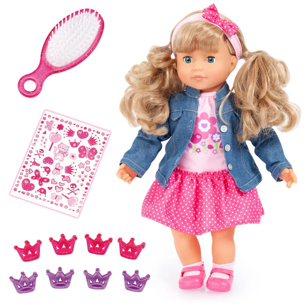 Bayer Design 16-inch Interactive Doll - My First Charlene with Sounds