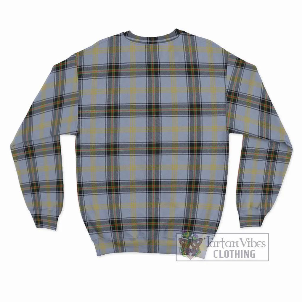 Bell of the Borders Tartan Sweatshirt with Family Crest DNA In Me Style