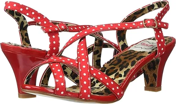 Bettie Page Grace Slingback Sandals