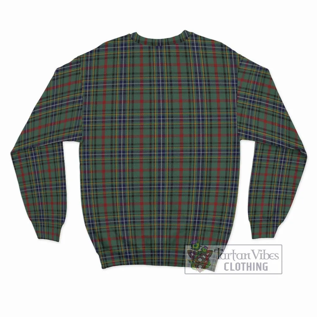 Bisset Tartan Sweatshirt with Family Crest DNA In Me Style