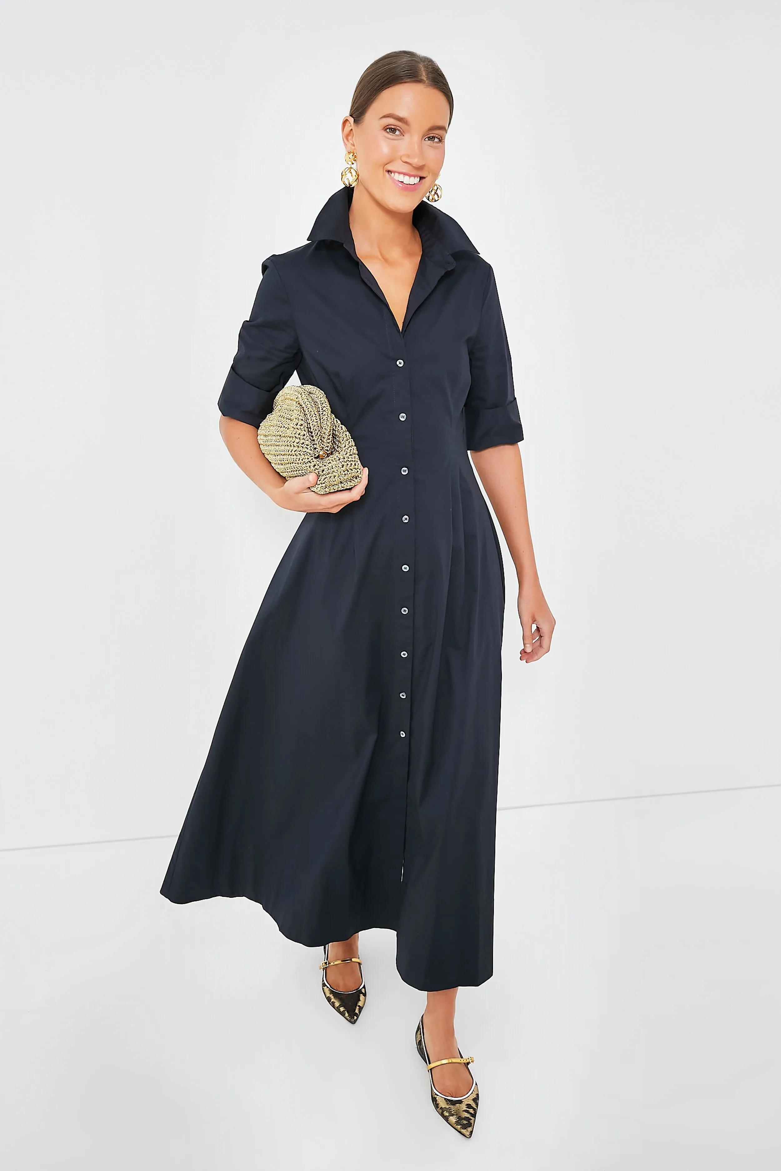 Black Joan Maxi Dress