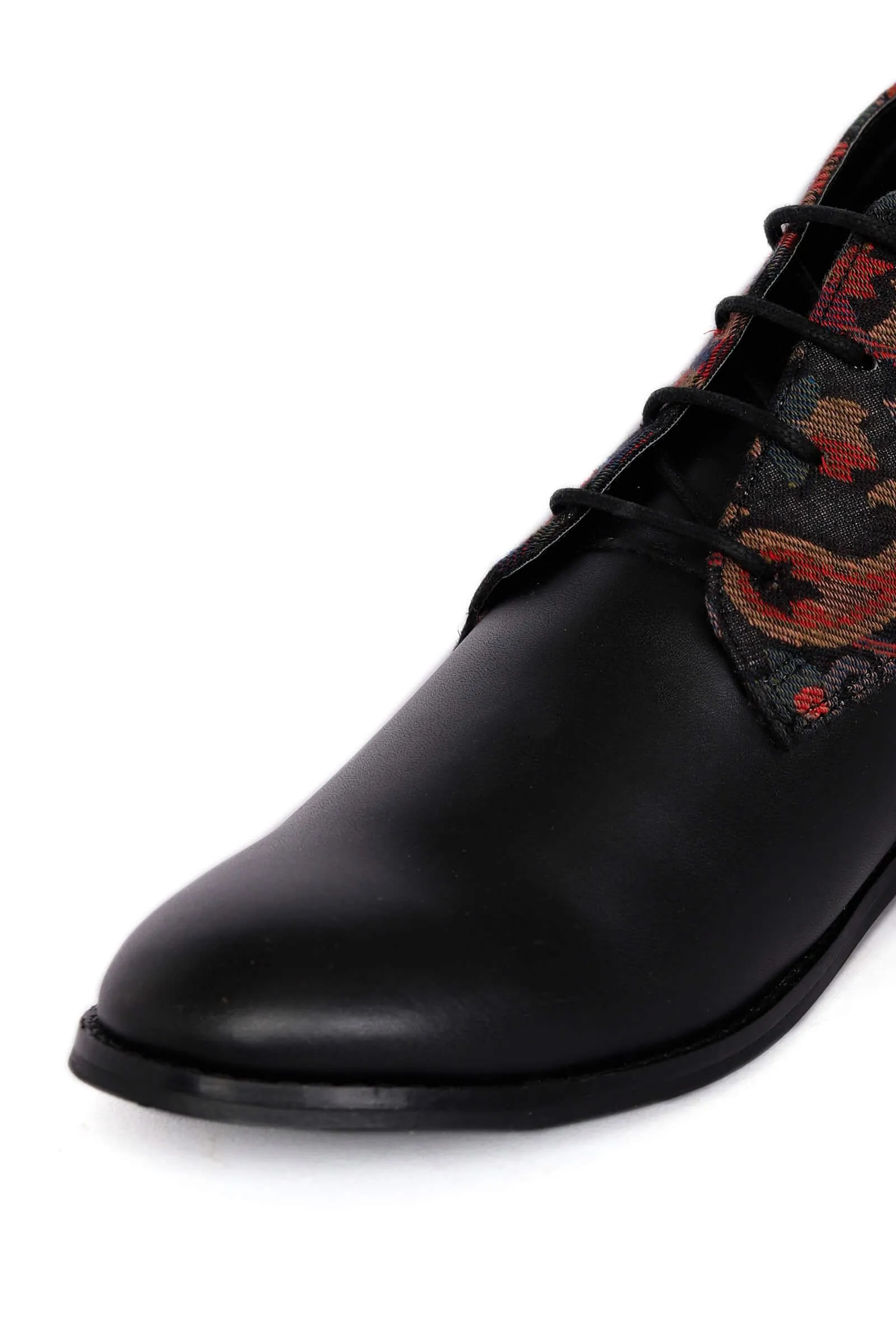 Black Kani Cruelty Free Leather High Boots