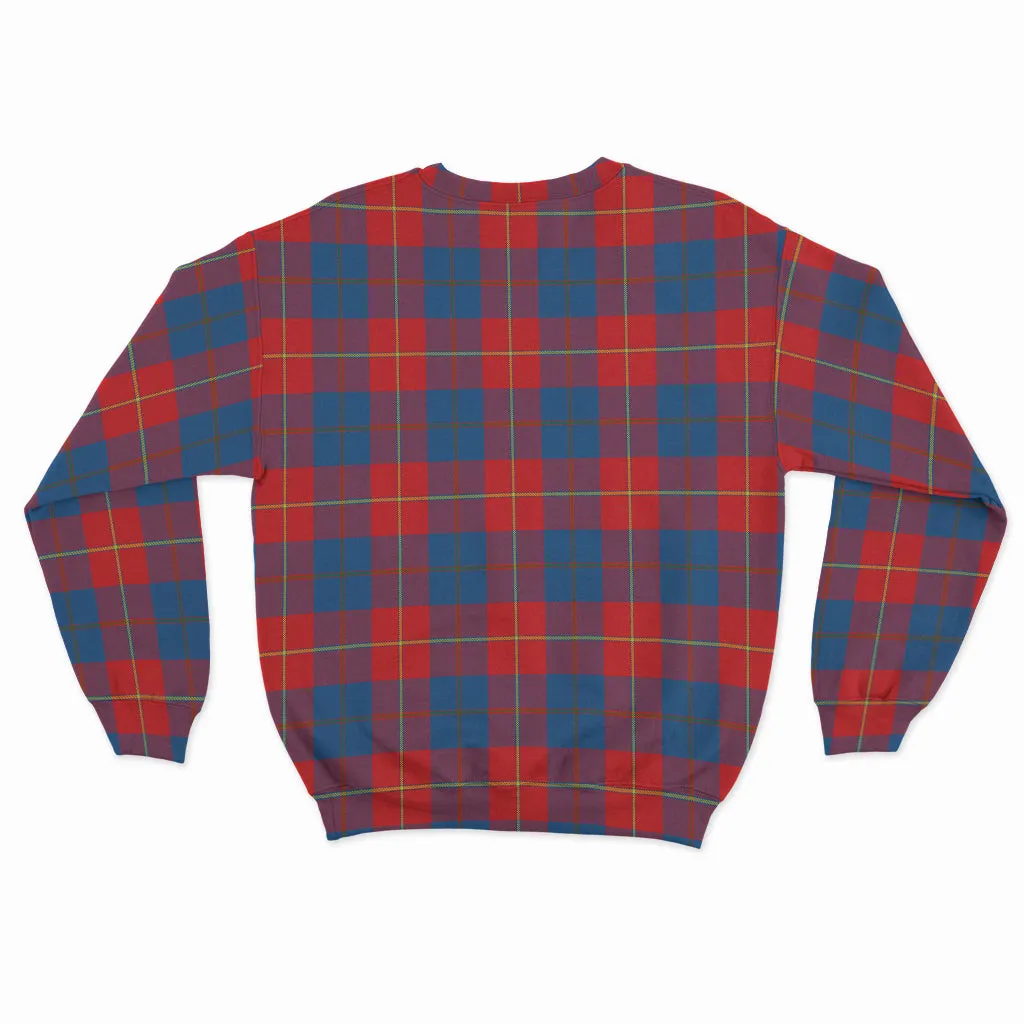 Blane Tartan Sweatshirt with Family Crest