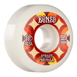 Bones STF Skateboard Wheels Retros 55mm V5 Sidecut 103A