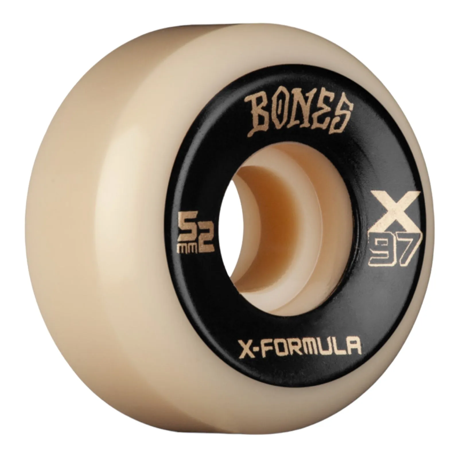 BONES WHEELS X-Formula Skateboard Wheels X-Ninety-Seven 52mm V5 Sidecut 97A 4pk