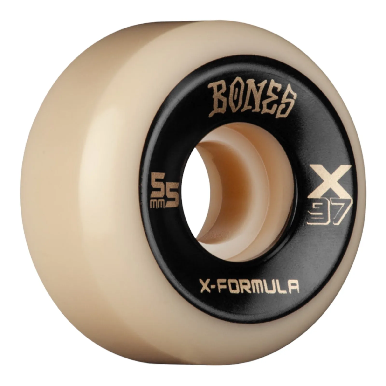 BONES WHEELS X-Formula Skateboard Wheels X-Ninety-Seven 55mm V5 Sidecut 97A 4pk