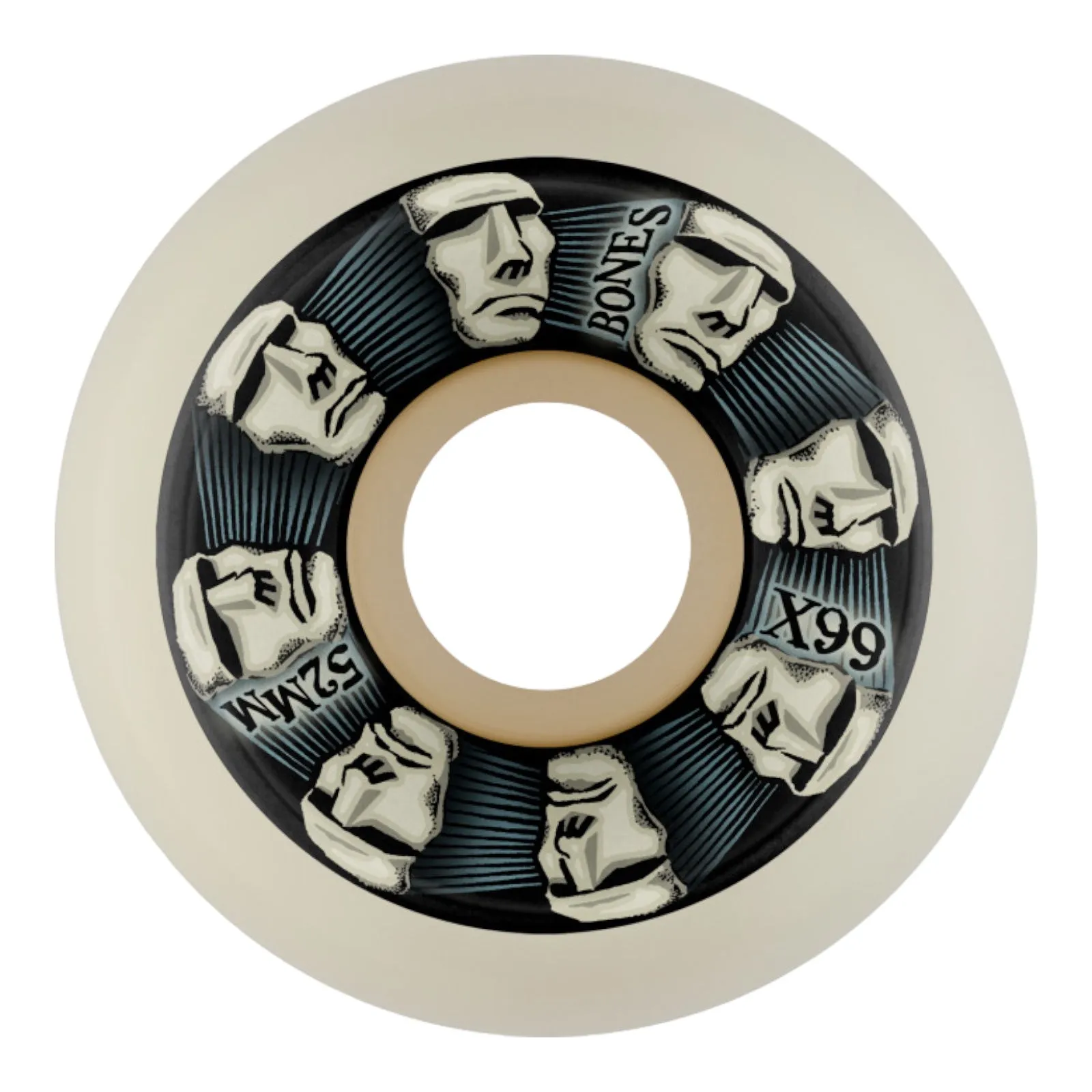 BONES WHEELS X-Formula X-Ninety-Nine Head Rush 52 V5 Sidecut 99A 4pk