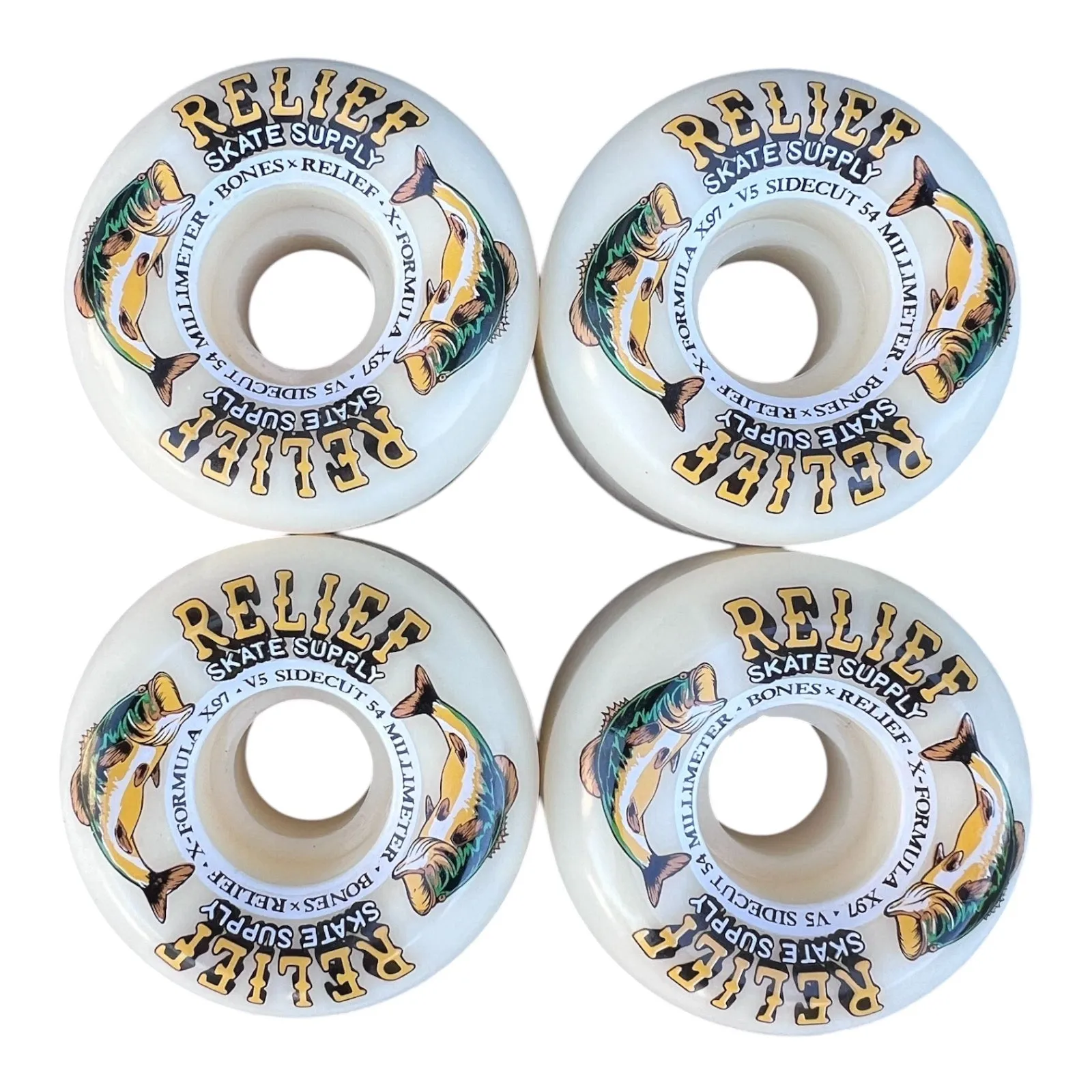 BONES X RELIEF BASS 54MM x X97 V5 SHAPE