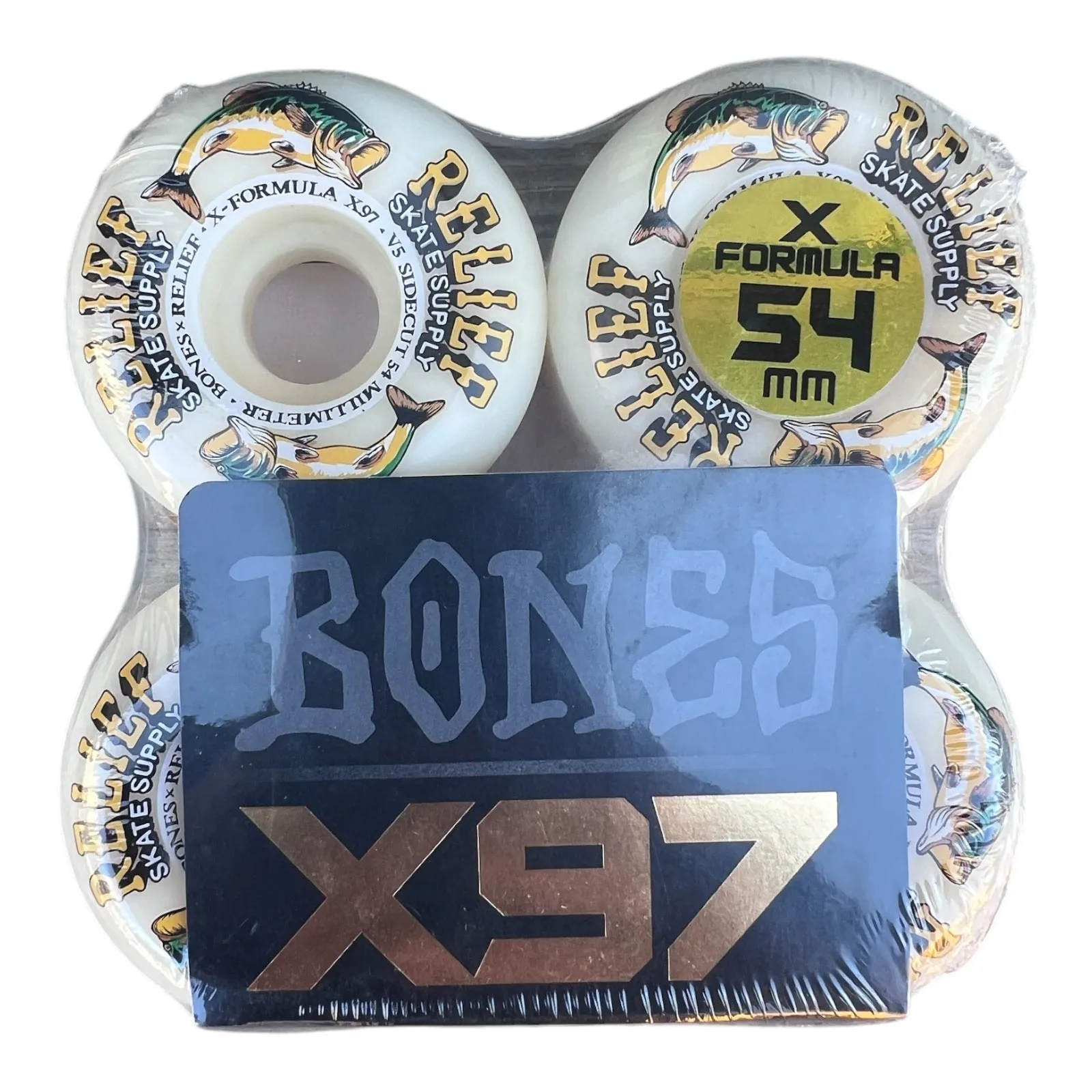 BONES X RELIEF BASS 54MM x X97 V5 SHAPE