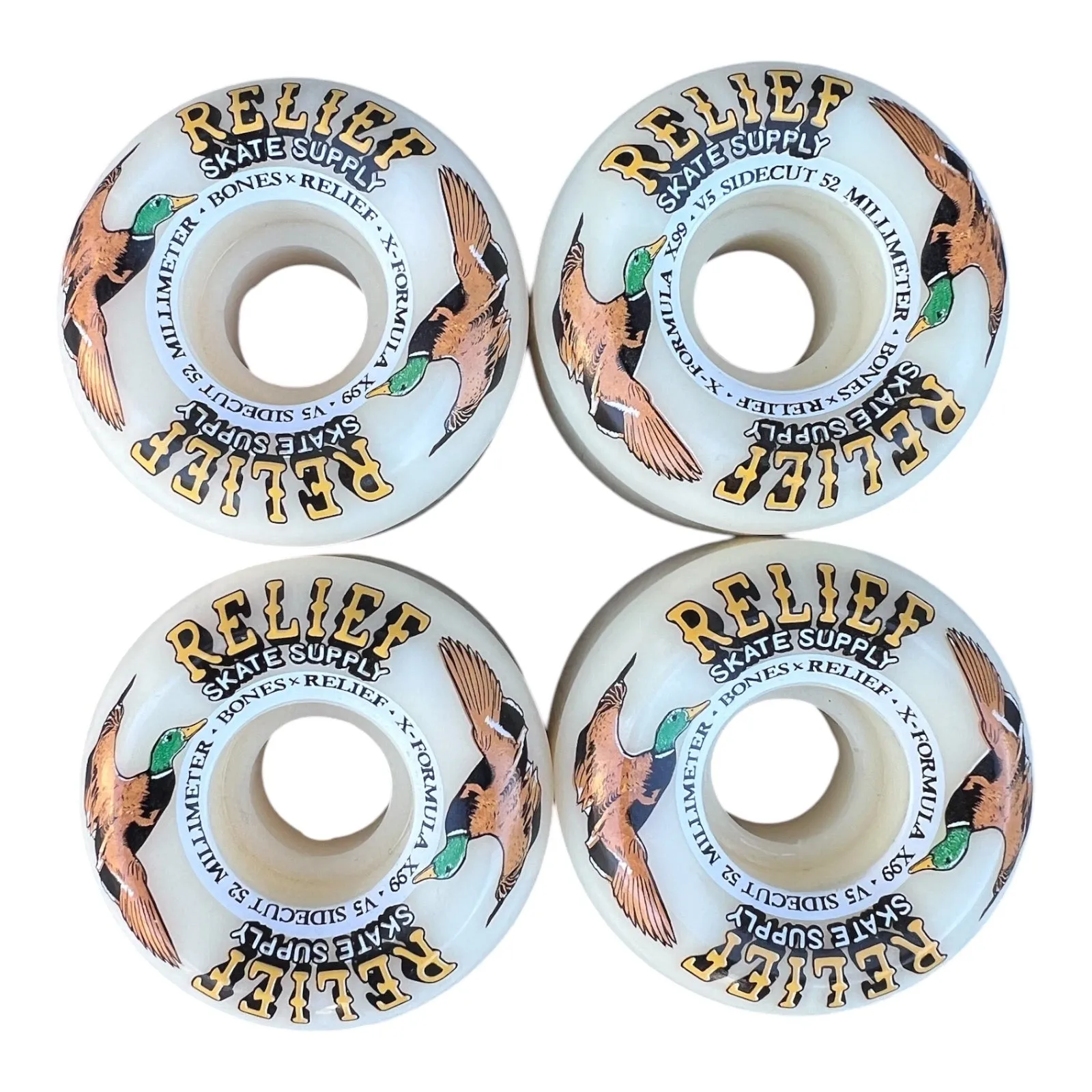 BONES X RELIEF MALLARD 52MM x X99 V5 SHAPE