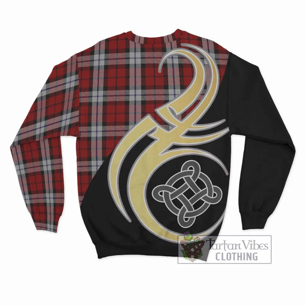 Brodie Dress Tartan Sweatshirt with Family Crest and Celtic Symbol Style