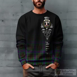 Brodie Hunting Modern Tartan Sweatshirt Featuring Alba Gu Brath Family Crest Celtic Inspired