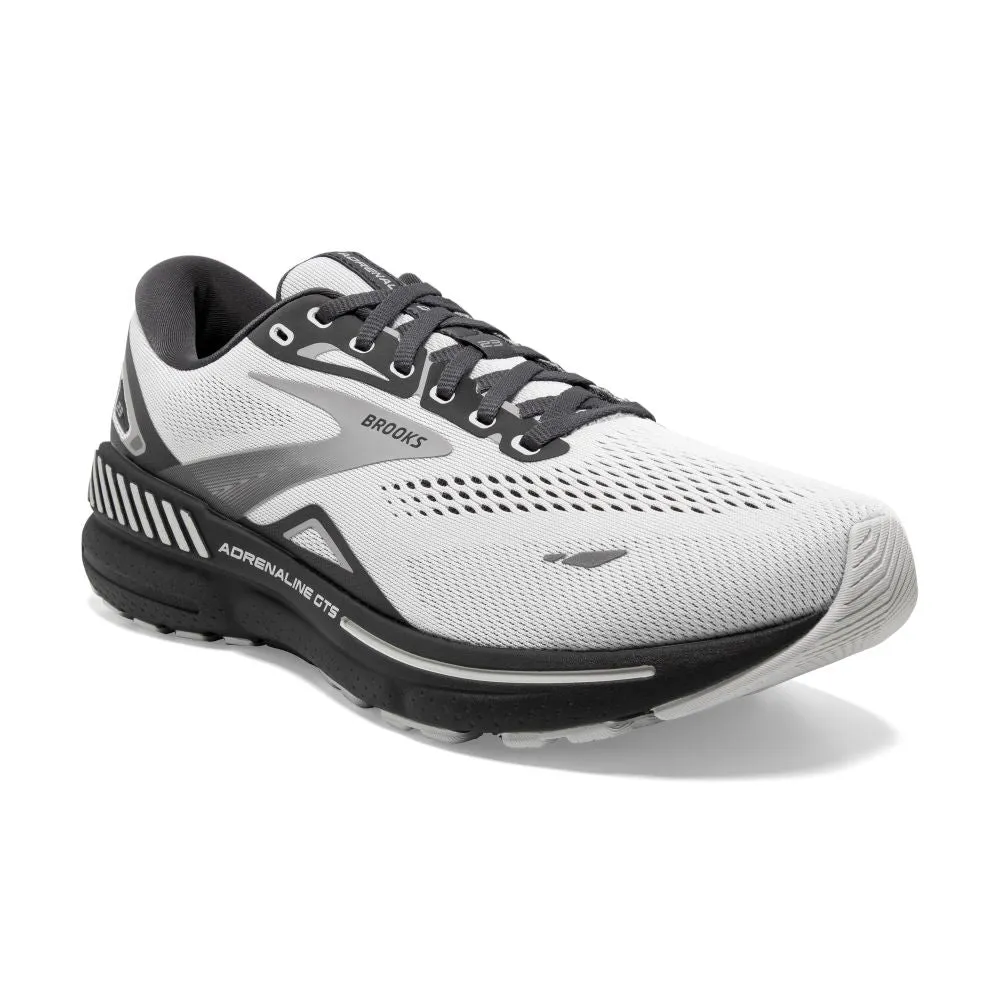 'Brooks' Men's Adrenaline GTS 23 - Oyster / Ebony / Alloy